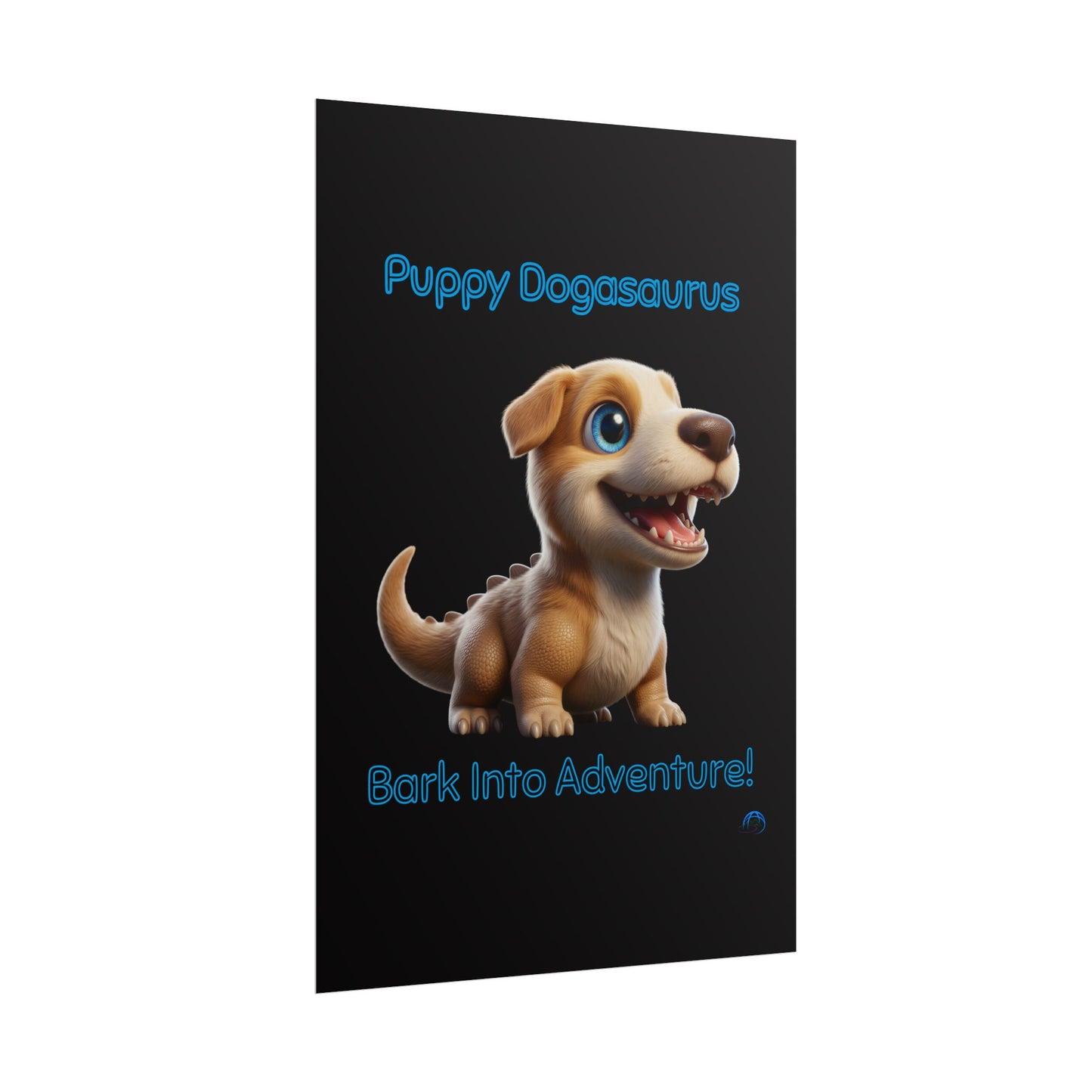 Puppy Dogasaurus™ Rolled Poster – Bark Into Adventure! Kids Wall Art